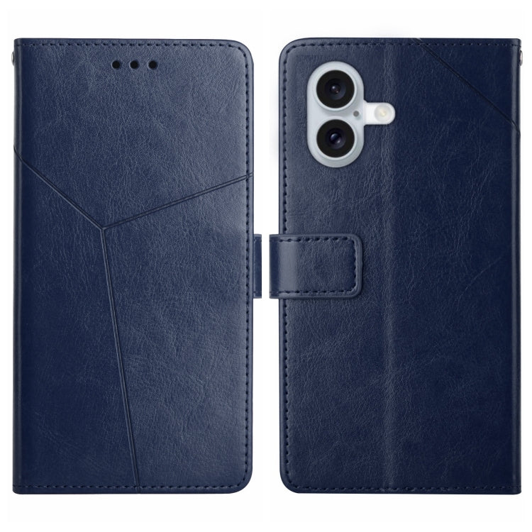 HT01 Y-shaped Pattern Flip Leather Phone Case, iPhone 16e, For iPhone 15 Pro Max, For iPhone 15 Pro, For iPhone 15 Plus