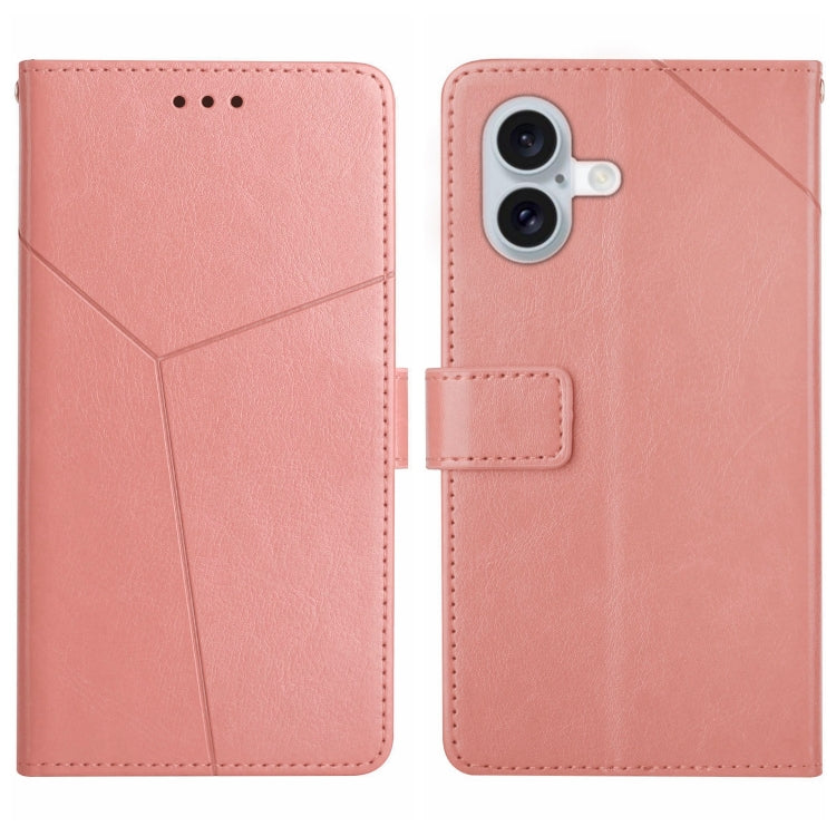 HT01 Y-shaped Pattern Flip Leather Phone Case, iPhone 16e, For iPhone 15 Pro Max, For iPhone 15 Pro, For iPhone 15 Plus