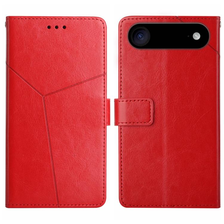 HT01 Y-shaped Pattern Flip Leather Phone Case, iPhone 16e, For iPhone 15 Pro Max, For iPhone 15 Pro, For iPhone 15 Plus