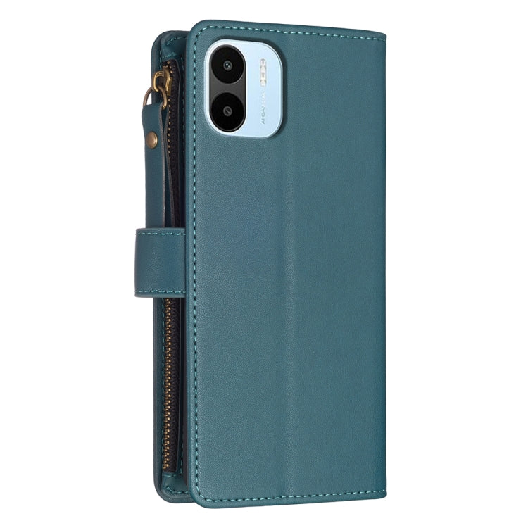 9 Card Slots Zipper Wallet Leather Flip Phone Case