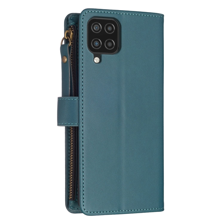 9 Card Slots Zipper Wallet Leather Flip Phone Case