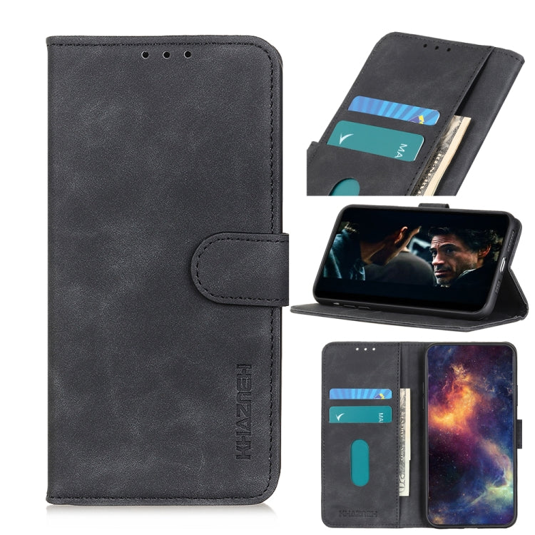 KHAZNEH Retro Texture PU + TPU Horizontal Flip Leather Case with Holder & Card Slots & Wallet, For Xiaomi Redmi Note 9S / Note 9 Pro / Note 9 Pro Max