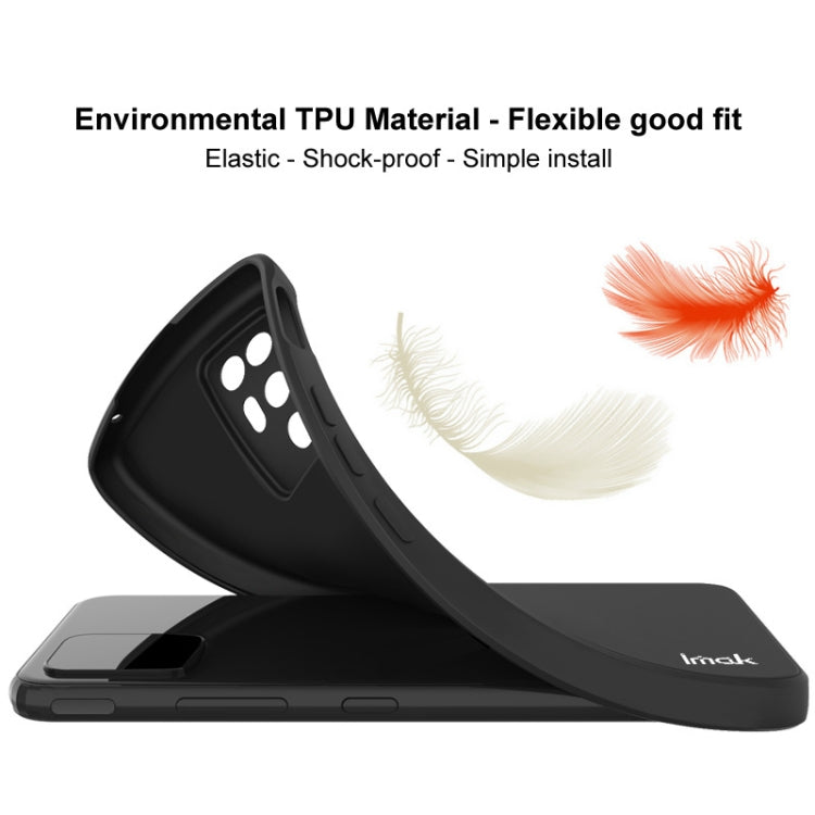 IMAK UC-4 Series Straight Edge TPU Soft Phone Case, For Xiaomi Redmi Note 13 Pro 5G, For Xiaomi Redmi 12C 4G