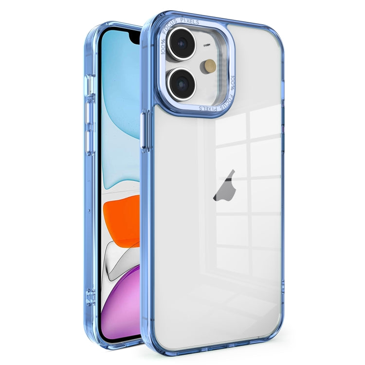Crystal TPU + PC Electroplated Lens Frame Phone Case, For iPhone 12 Pro Max, For iPhone 12 Pro, For iPhone 11 Pro Max, For iPhone 11
