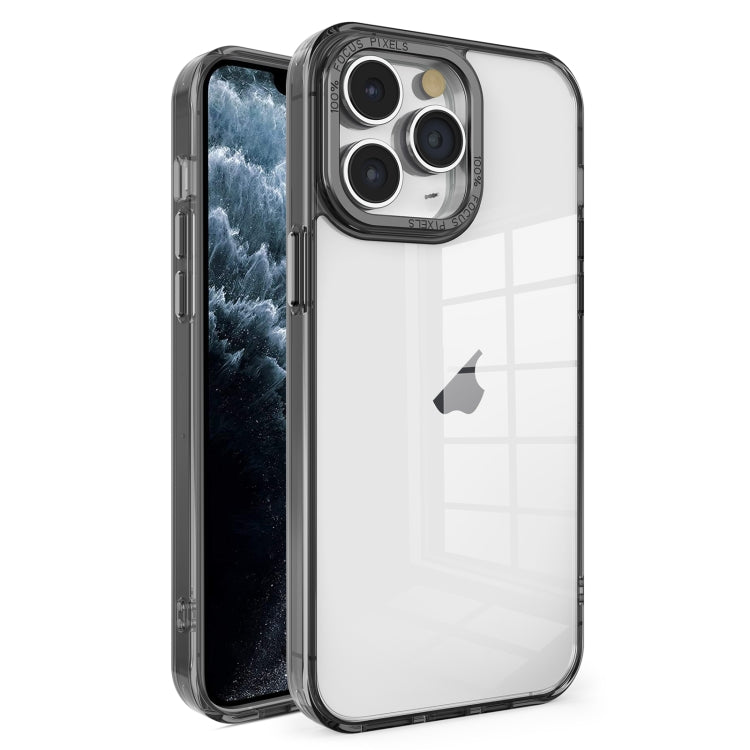 Crystal TPU + PC Electroplated Lens Frame Phone Case, For iPhone 12 Pro Max, For iPhone 12 Pro, For iPhone 11 Pro Max, For iPhone 11