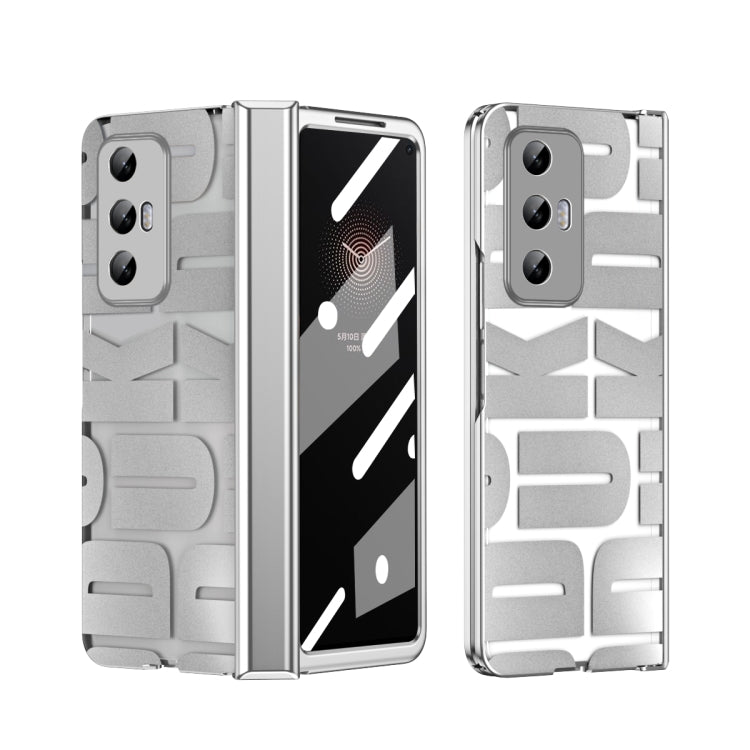 Integrated Electroplating Folding Phone Case with Hinge, For Xiaomi Mi Mix Fold