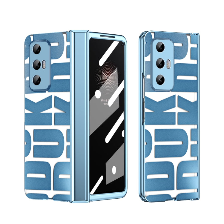 Integrated Electroplating Folding Phone Case with Hinge, For Xiaomi Mi Mix Fold