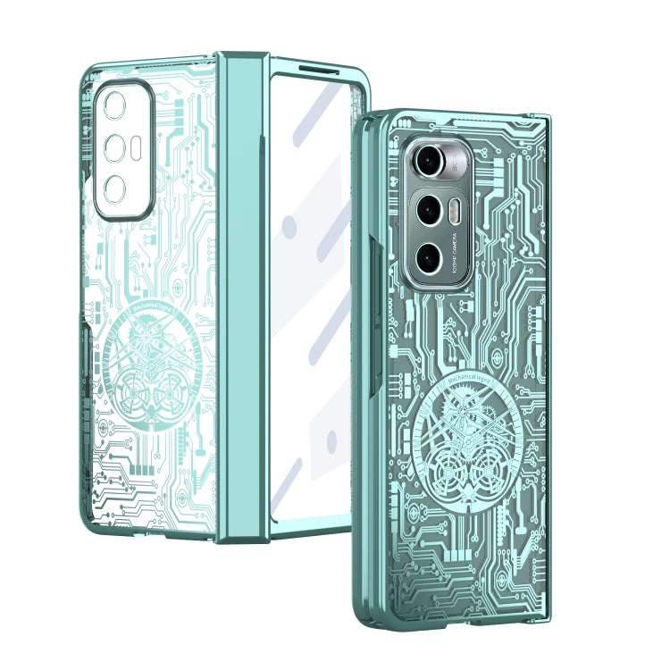 Mechanical Legend Integrated Electroplating All-inclusive Phone Case, For Xiaomi Mi Mix Fold