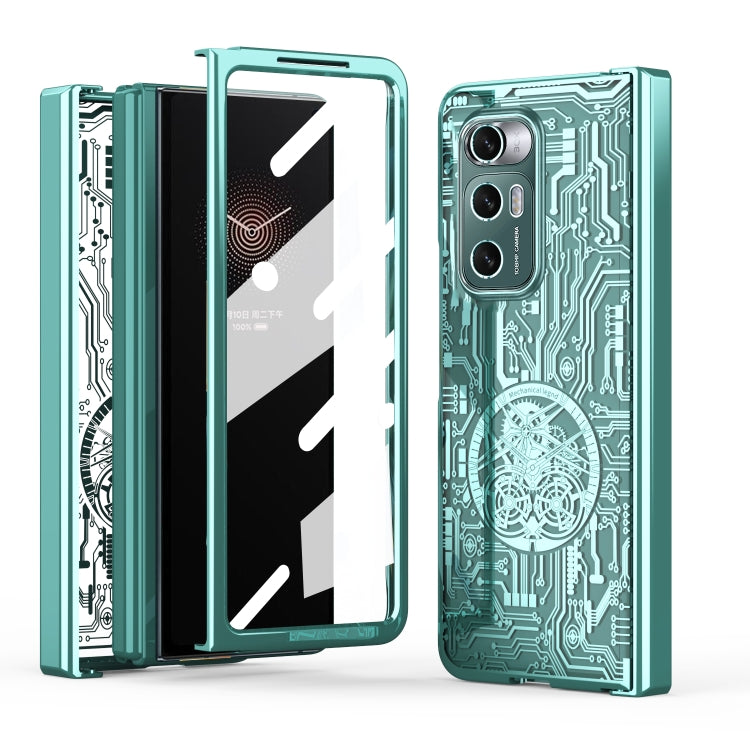 Mechanical Legend Integrated Electroplating All-inclusive Phone Case, For Xiaomi Mi Mix Fold