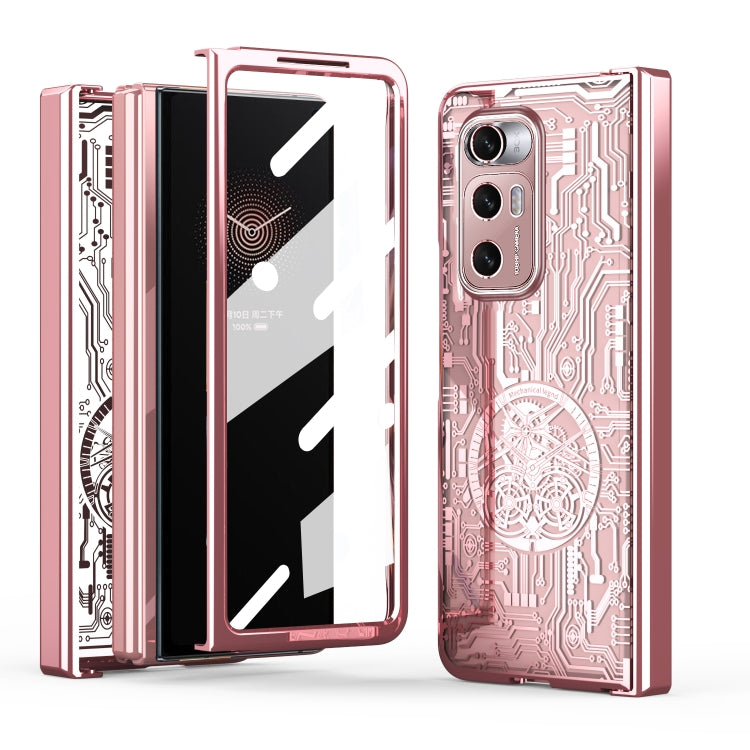 Mechanical Legend Integrated Electroplating All-inclusive Phone Case, For Xiaomi Mi Mix Fold