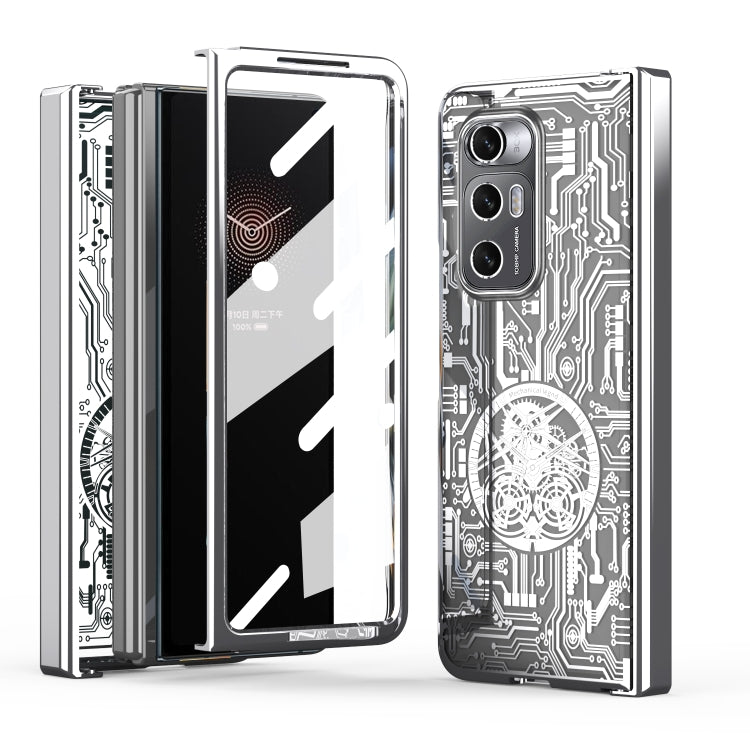Mechanical Legend Integrated Electroplating All-inclusive Phone Case, For Xiaomi Mi Mix Fold
