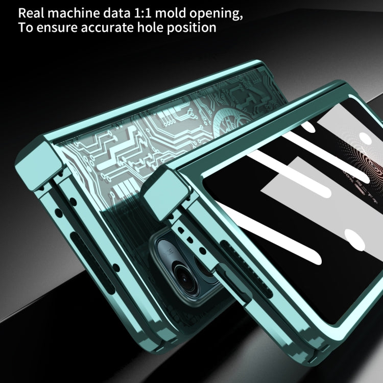 Mechanical Legend Integrated Electroplating All-inclusive Phone Case, For Xiaomi Mi Mix Fold