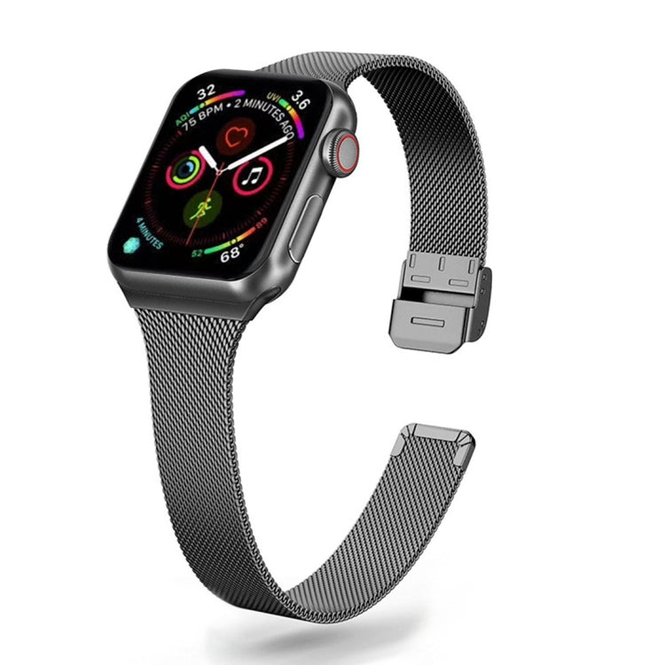 Milanese Stainless Steel Watchband, For Apple Watch Ultra 49mm / Series 8&7 45mm / SE 2&6&SE&5&4 44mm / 3&2&1 42mm, For Apple Watch Series 8&7 41mm / SE 2&6&SE&5&4 40mm / 3&2&1 38mm, For Apple Watch Series 7 45mm / 6 & SE & 5 & 4 44mm / 3 & 2 & 1 42mm�...