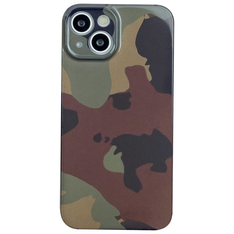 Camouflage Pattern Film PC Phone Case, For iPhone 15 Pro Max, For iPhone 15 Pro, For iPhone 15 Plus, For iPhone 15, For iPhone 14 Plus, For iPhone 14, For iPhone 14 Pro, For iPhone 14 Pro Max, For iPhone SE 2022 / 2020 / 8 / 7, For iPhone 13 Pro Max���...