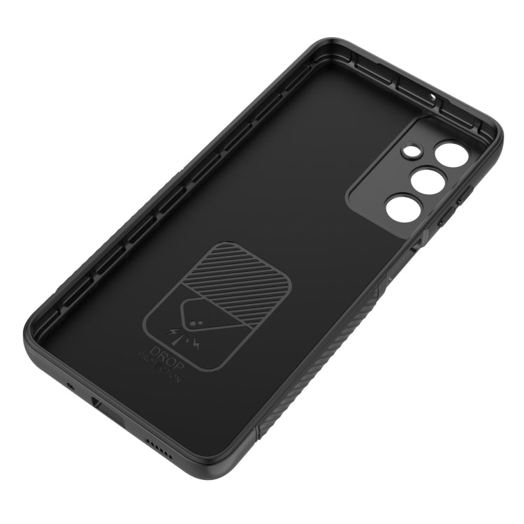 Wavy Texture TPU Phone Case with Lens Film, For Samsung Galaxy M54