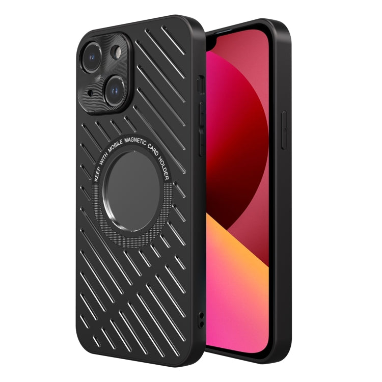 R-JUST RJ57 CD Pattern MagSafe Cooling Phone Case