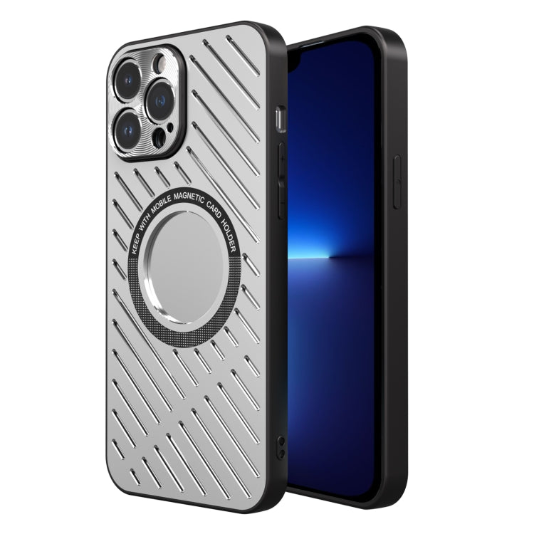 R-JUST RJ57 CD Pattern MagSafe Cooling Phone Case