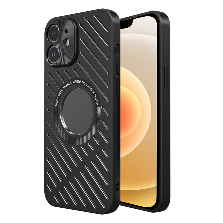 R-JUST RJ57 CD Pattern MagSafe Cooling Phone Case, For iPhone 14 Plus, For iPhone 14, For iPhone 14 Pro, For iPhone 14 Pro Max, For iPhone 13 Pro Max, For iPhone 13 Pro, For iPhone 13, For iPhone 12