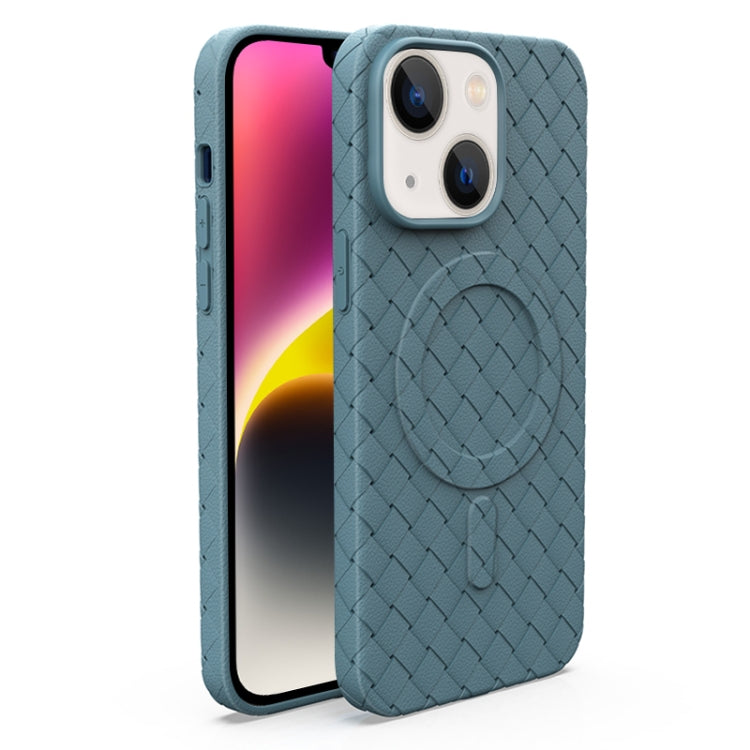 Woven Pattern MagSafe Magnetic Cooling Phone Case, For iPhone 14, For iPhone 14 Pro, For iPhone 14 Pro Max, For iPhone 13 Pro Max