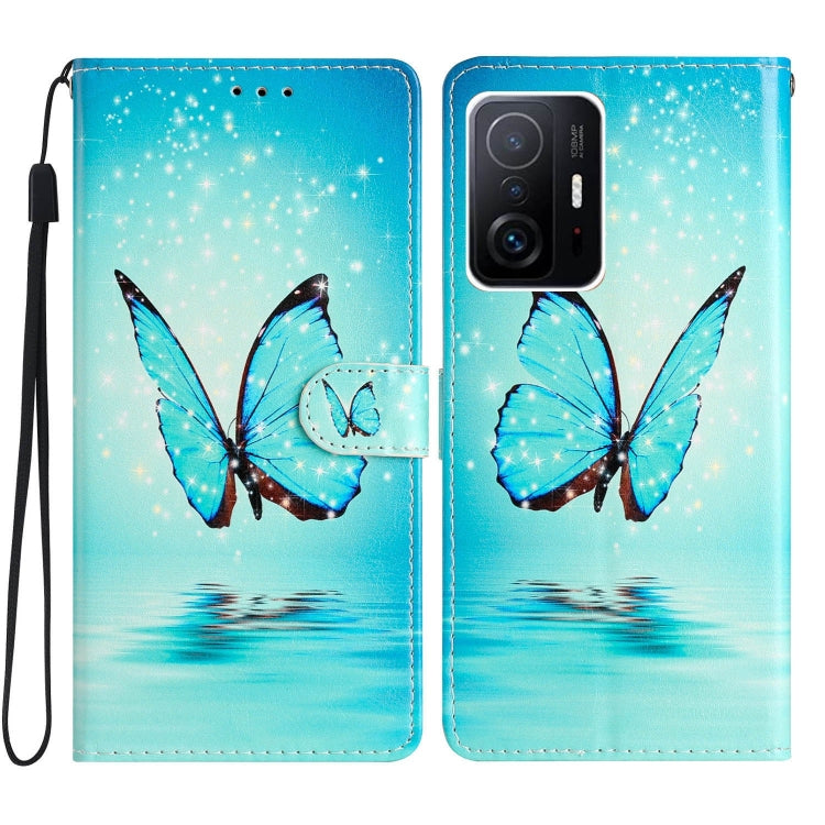 Colored Drawing Leather Phone Case