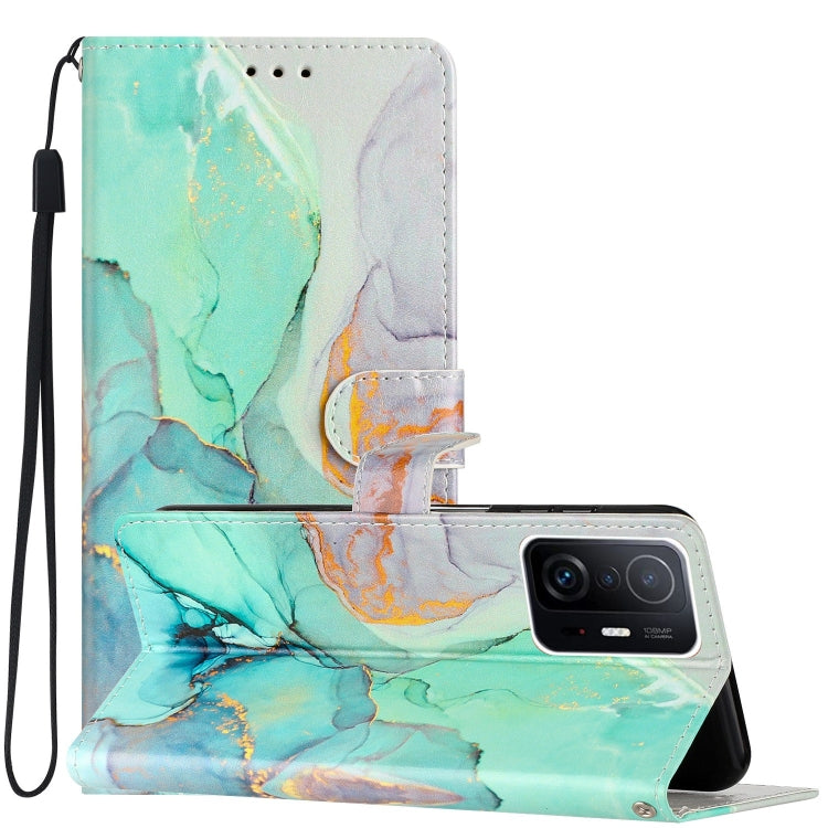 Colored Drawing Leather Phone Case