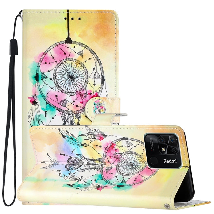 Colored Drawing Leather Phone Case