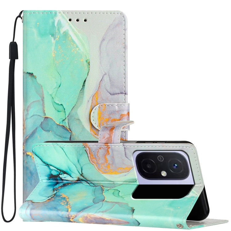 Colored Drawing Leather Phone Case