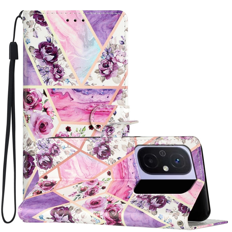 Colored Drawing Leather Phone Case