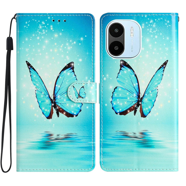 Colored Drawing Leather Phone Case