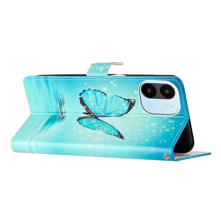 Colored Drawing Leather Phone Case