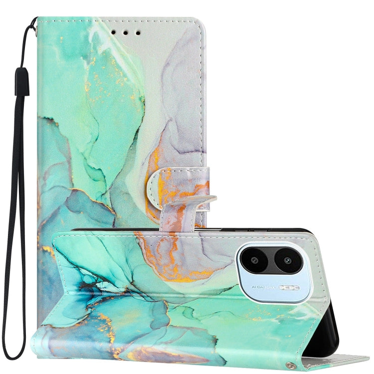 Colored Drawing Leather Phone Case