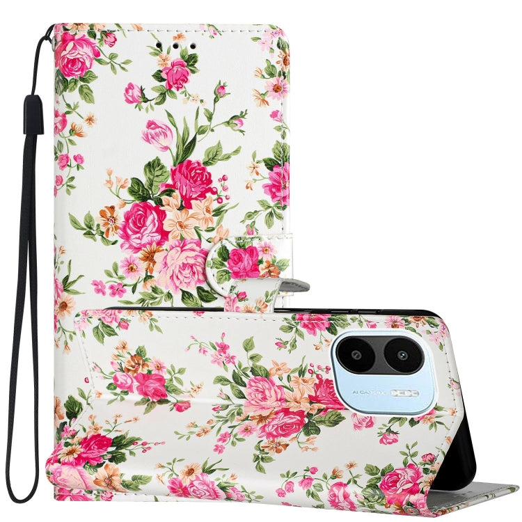 Colored Drawing Leather Phone Case