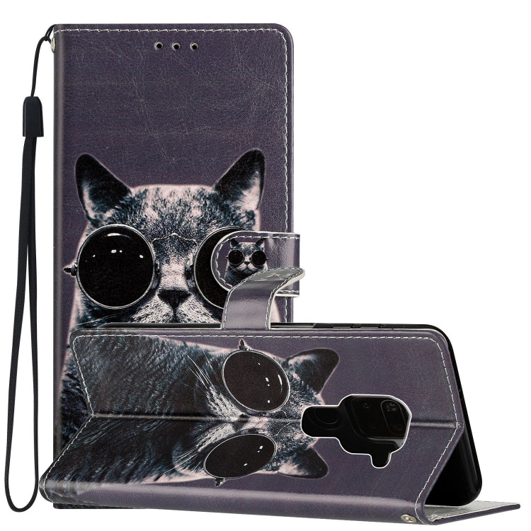 Colored Drawing Leather Phone Case