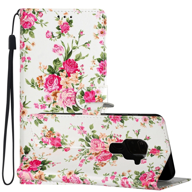 Colored Drawing Leather Phone Case