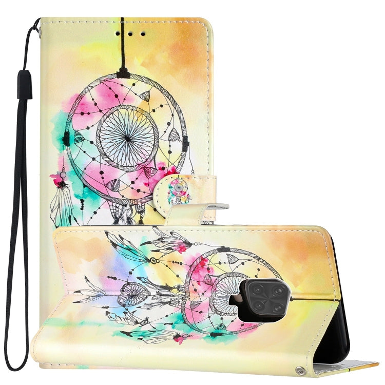 Colored Drawing Leather Phone Case