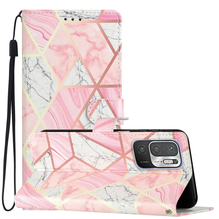 Colored Drawing Leather Phone Case, For Xiaomi Redmi Note 10 5G, For Xiaomi Redmi Note 10 Pro