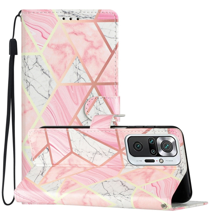 Colored Drawing Leather Phone Case, For Xiaomi Redmi Note 10 5G, For Xiaomi Redmi Note 10 Pro