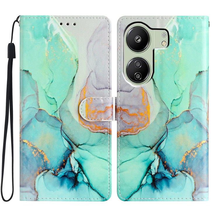 Colored Drawing Leather Phone Case