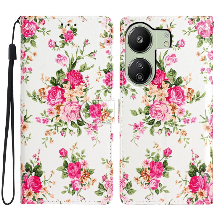 Colored Drawing Leather Phone Case