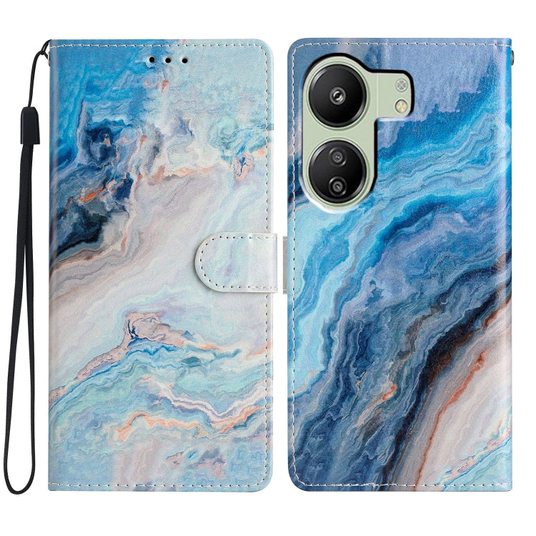 Colored Drawing Leather Phone Case