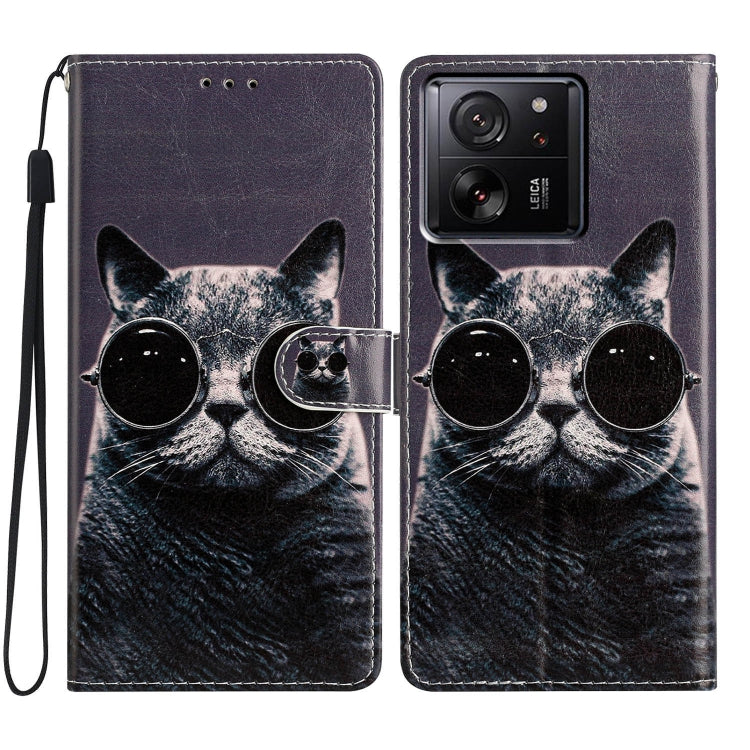 Colored Drawing Leather Phone Case