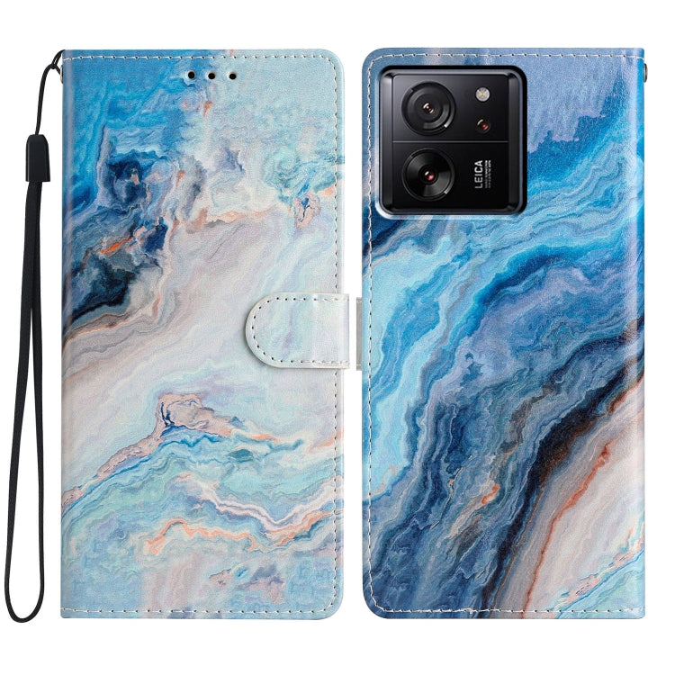 Colored Drawing Leather Phone Case