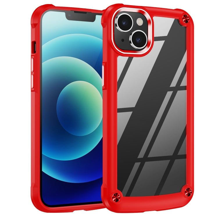 TPU + PC Lens Protection Phone Case, For iPhone 15