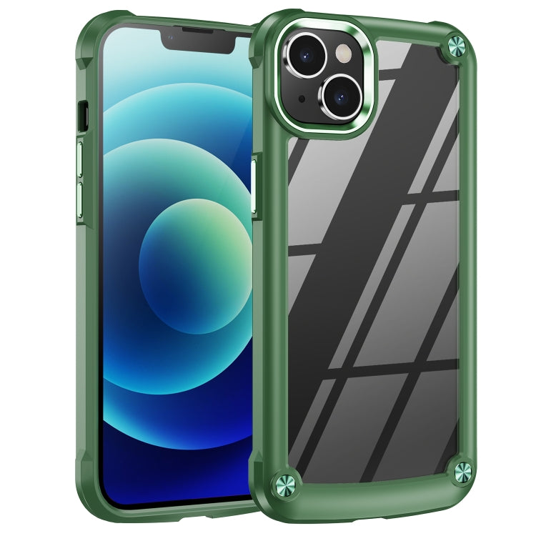 TPU + PC Lens Protection Phone Case, For iPhone 15