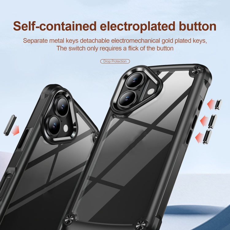 TPU + PC Lens Protection Phone Case, For iPhone 16, For iPhone 15 Pro Max, For iPhone 15 Pro, For iPhone 15 Plus