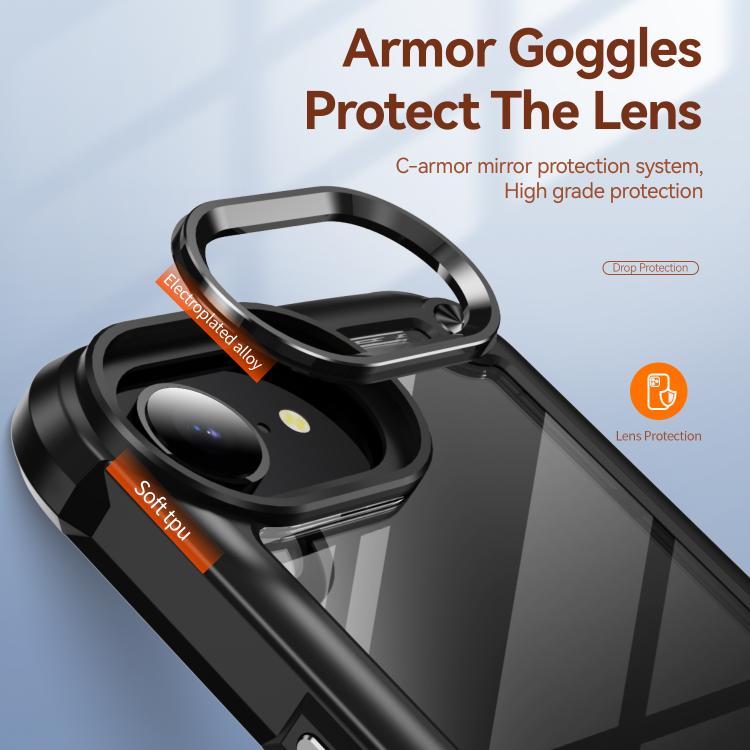 TPU + PC Lens Protection Phone Case, For iPhone 16e, For iPhone 16 Pro Max, For iPhone 16 Pro, For iPhone 16 Plus