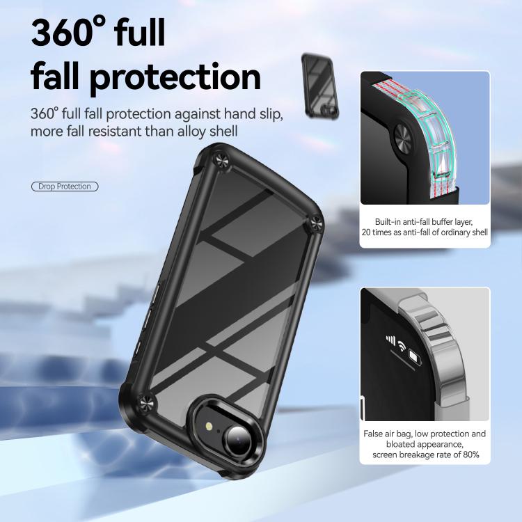 TPU + PC Lens Protection Phone Case, For iPhone 16e, For iPhone 16 Pro Max, For iPhone 16 Pro, For iPhone 16 Plus