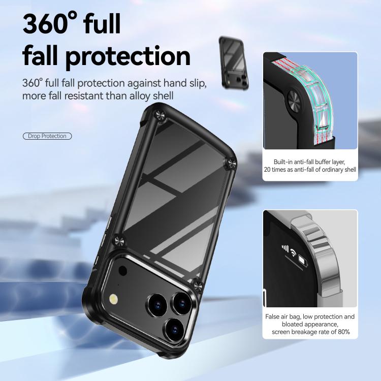 TPU + PC Lens Protection Phone Case, For iPhone 17 Pro Max, For iPhone 17 Pro, For iPhone 17, For iPhone 17 Air