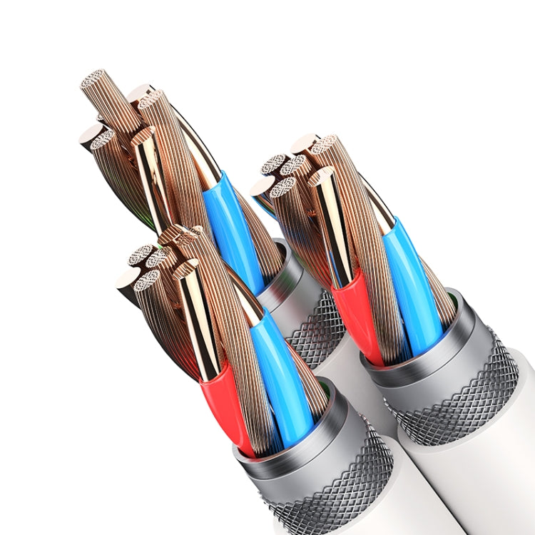 USAMS US-SJ616 PD 100W 6 in 1 Fast Charge Data Cable, Length: 1.2m
