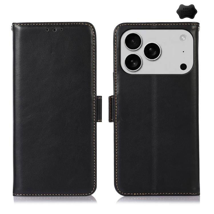 Crazy Horse Top Layer Cowhide Leather Phone Case, For iPhone 17 Pro Max, For iPhone 17 Pro, For iPhone 17, For iPhone 17 Air, For iPhone 16 Pro Max, For iPhone 16 Pro